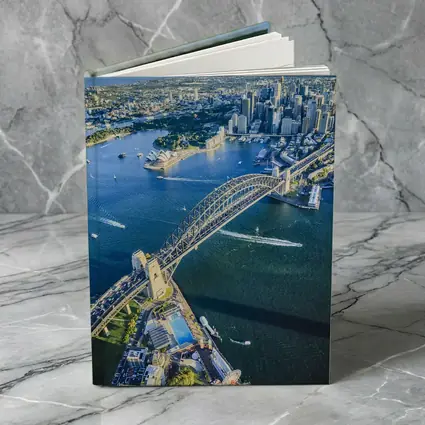 Sydney Harbour Bridge Aerial City View
