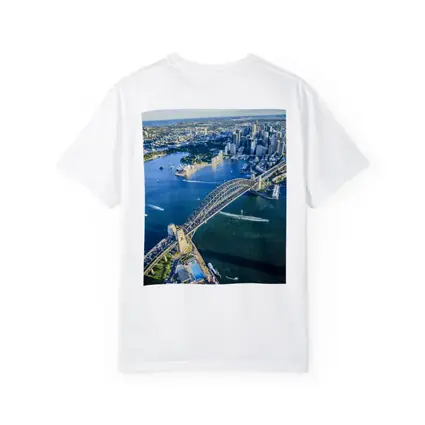 Sydney Harbour Bridge Aerial City View