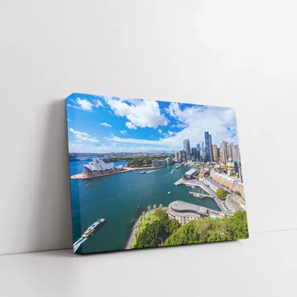 Sydney Opera House Harbour Skyline Aerial View