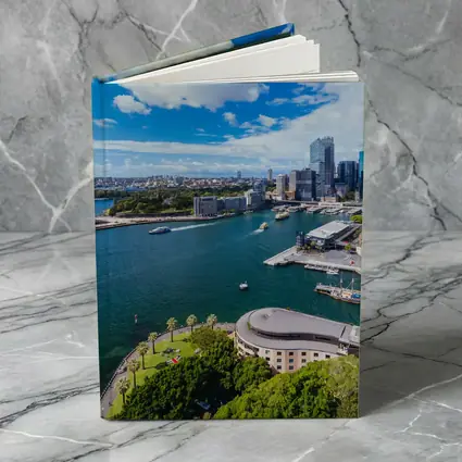 Sydney Opera House Harbour Skyline Aerial View