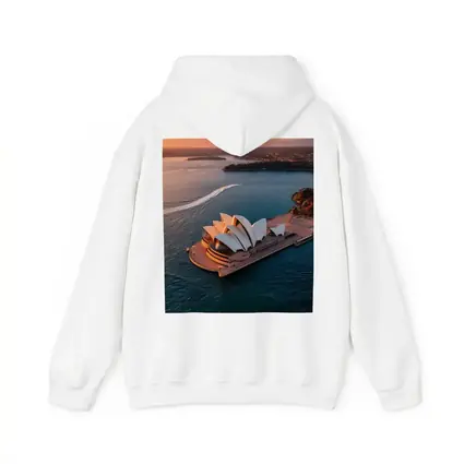 Sydney Opera House Aerial Sunset Harbor View
