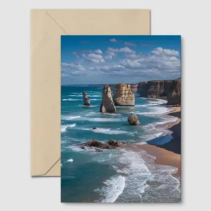 Twelve Apostles Coastal Cliffs Australia Ocean View
