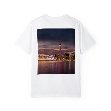 Toronto Skyline CN Tower Dusk Waterfront