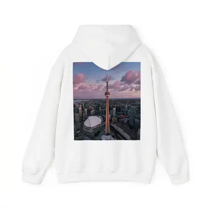 CN Tower Toronto Skyline Aerial Sunset View