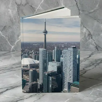 Toronto CN Tower Skyline Aerial City View