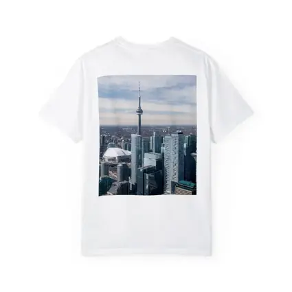 Toronto CN Tower Skyline Aerial City View