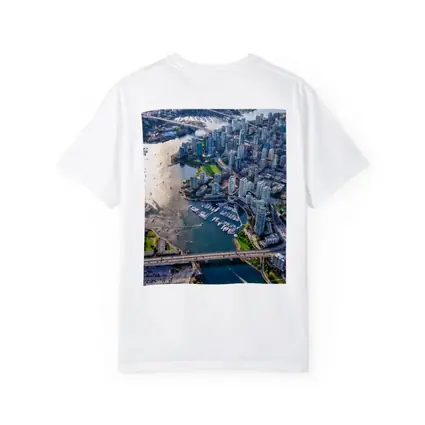 Vancouver Canada Aerial City Marina View