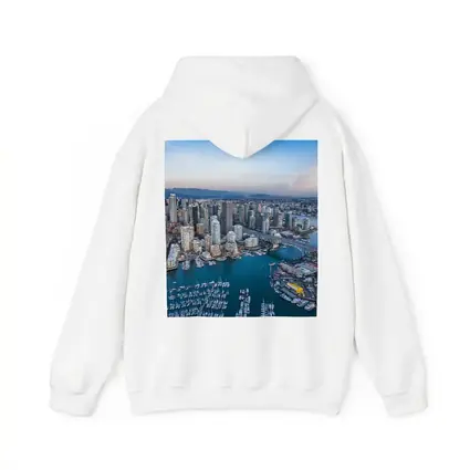 Vancouver Canada Aerial City Skyline Marina