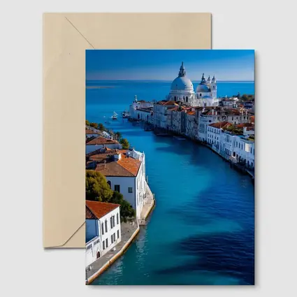 Venice Grand Canal Santa Maria Della Salute