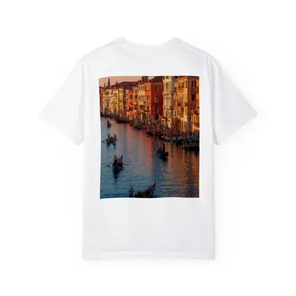 Venice Grand Canal Gondolas Sunset Italy