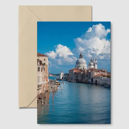 Venice Grand Canal Santa Maria della Salute
