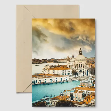 Venice Grand Canal Santa Maria della Salute