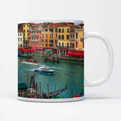 Venice Grand Canal Gondolas Italy Waterway