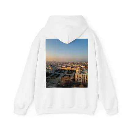 Vienna Austria Aerial City View Sunset