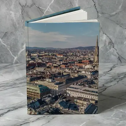 Vienna City Aerial View St Stephens Cathedral