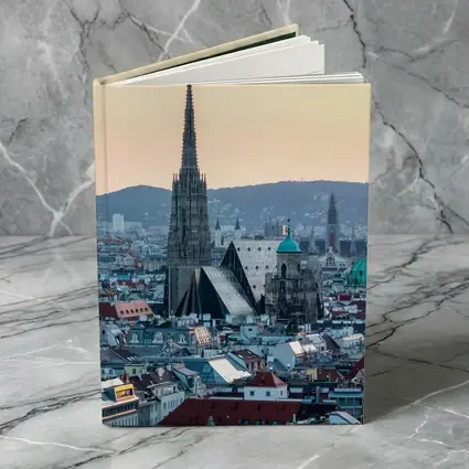 St Stephens Cathedral Vienna City Skyline Sunset