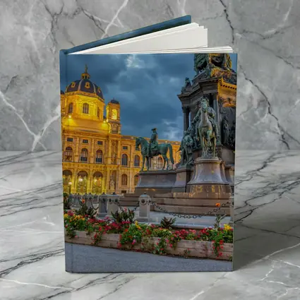 Maria Theresa Monument Vienna Austria Dusk