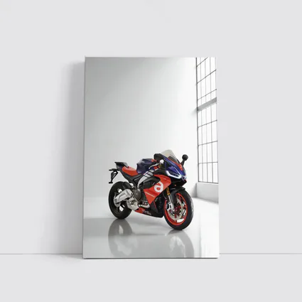 Aprilia RSV4 Superbike Red Blue Studio