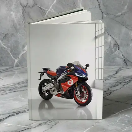 Aprilia RSV4 Superbike Red Blue Studio