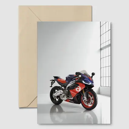 Aprilia RSV4 Superbike Red Blue Studio