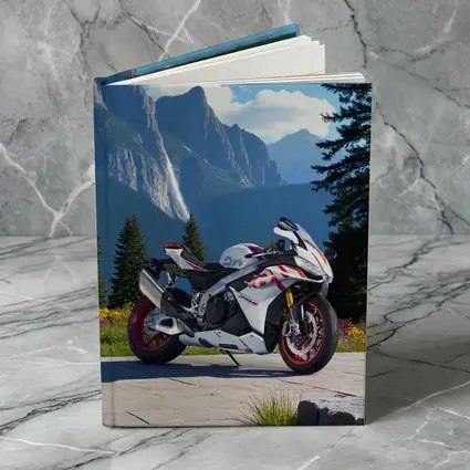 Sport Bike Superbike Mountain Waterfall Scenic View