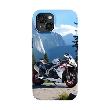 Sport Bike Superbike Mountain Waterfall Scenic View