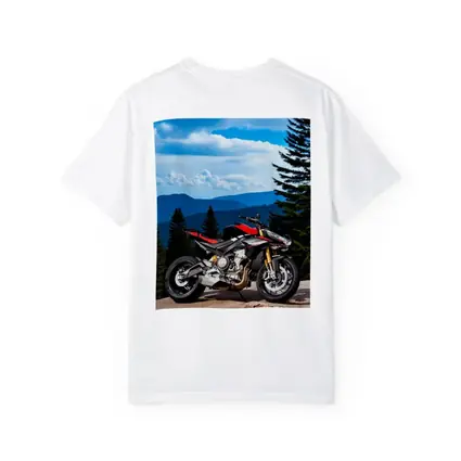 Aprilia Tuono Streetfighter Motorcycle Mountain Forest