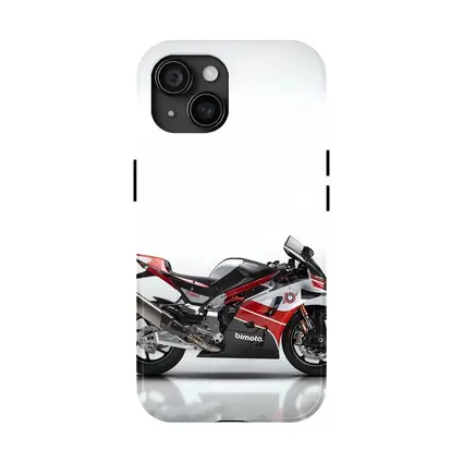 Bimota Superbike Red Silver Studio Shot