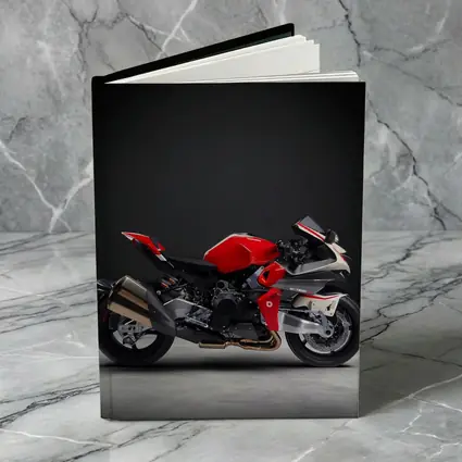 MV Agusta Sport Bike Red Dark Background