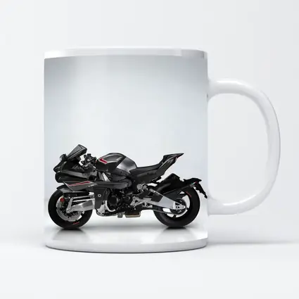 Kawasaki Ninja H2 Black Sport Bike