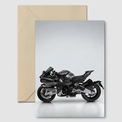 Kawasaki Ninja H2 Black Sport Bike