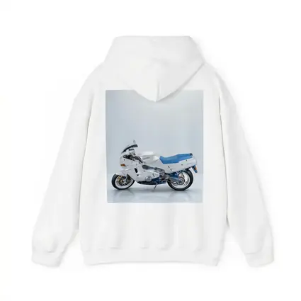 Bimota Motorcycle White Blue Studio Shot