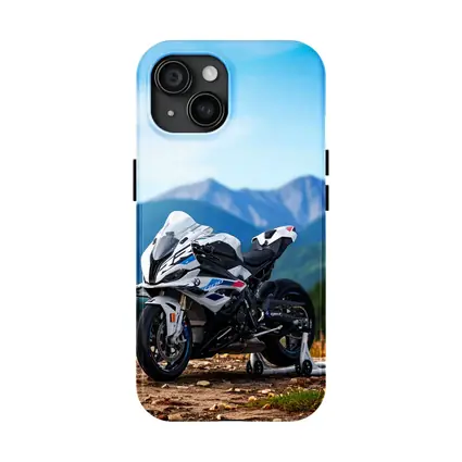 BMW S1000RR Sport Bike Mountain Backdrop