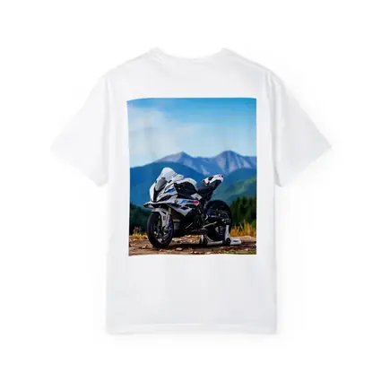 BMW S1000RR Sport Bike Mountain Backdrop