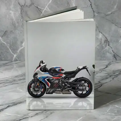BMW M RR Sport Bike White Room