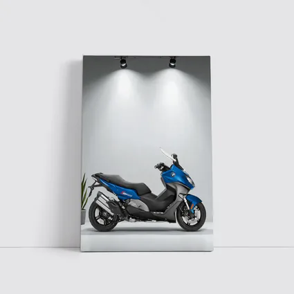 BMW Scooter Blue Studio Showroom Display