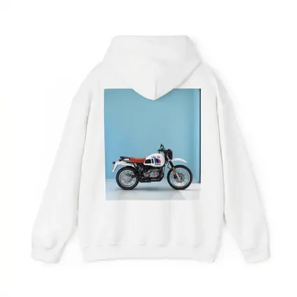 BMW Paris Dakar Motorcycle Blue Studio