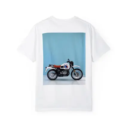 BMW Paris Dakar Motorcycle Blue Studio