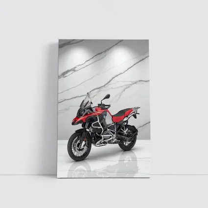 BMW R1250GS Adventure Motorcycle Marble Background