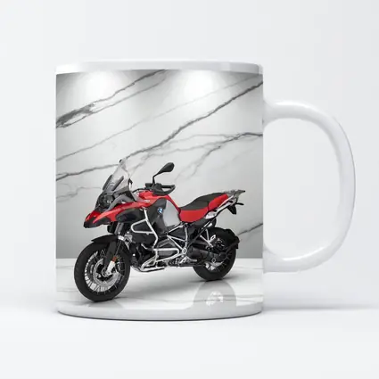 BMW R1250GS Adventure Motorcycle Marble Background