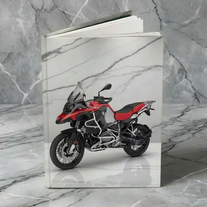 BMW R1250GS Adventure Motorcycle Marble Background
