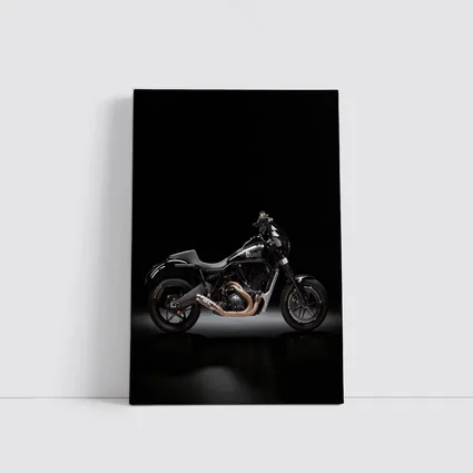 Buell Motorcycle Black Studio Dark Background