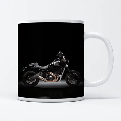 Buell Motorcycle Black Studio Dark Background