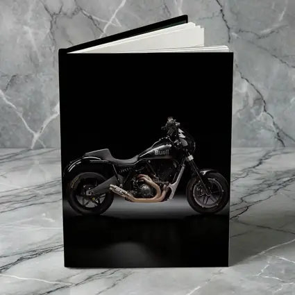 Buell Motorcycle Black Studio Dark Background