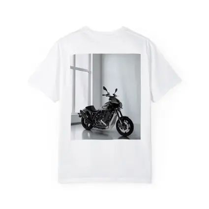 Buell Motorcycle Parked In White Studio