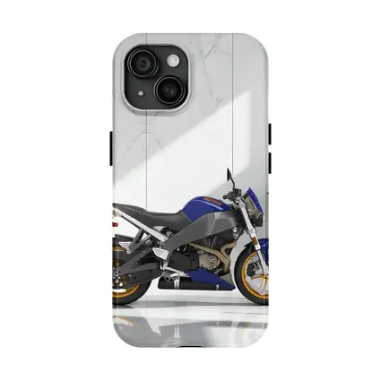 Buell Streetfighter Motorcycle Blue Marble Interior