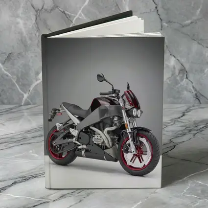 Buell Naked Streetfighter Motorcycle Gray Studio