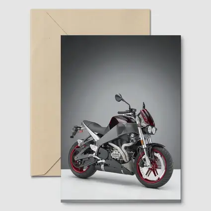 Buell Naked Streetfighter Motorcycle Gray Studio