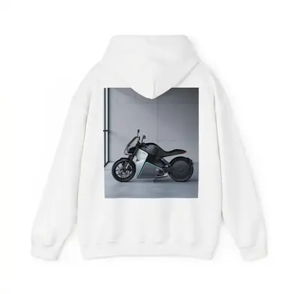 Fuell Electric Motorcycle Concrete Studio Setting