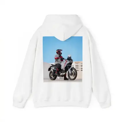 Ducati Desert Sled Rider Urban Rooftop